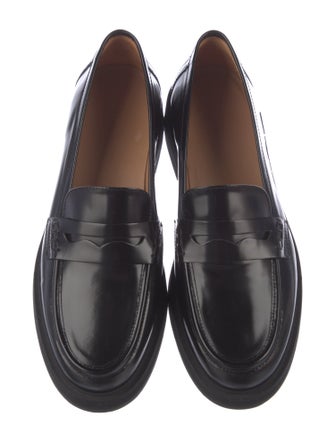 Flattered Leather Loafers