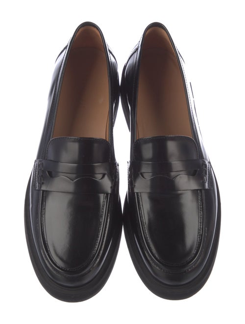 Flattered Leather Loafers