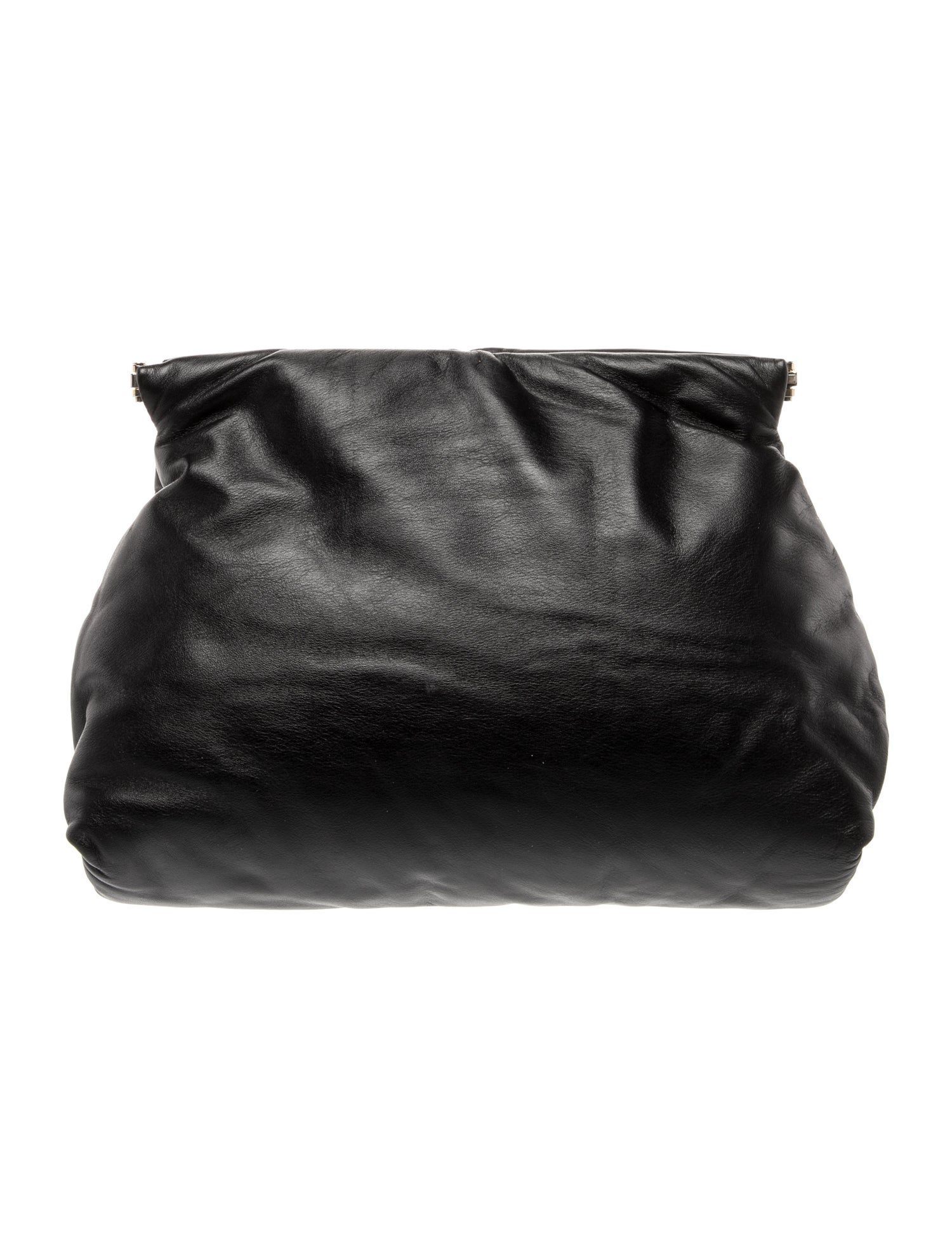 Flattered Leather Evening Bag