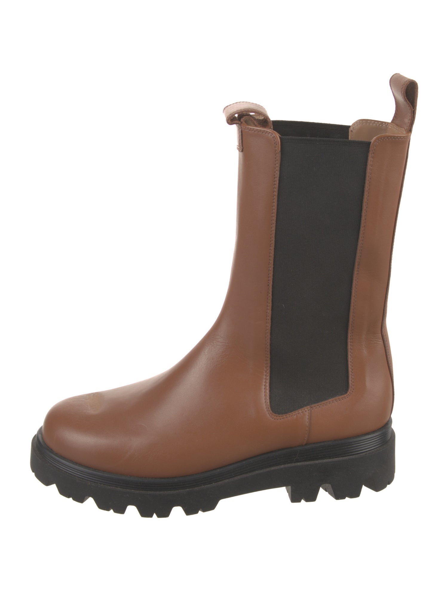 Flattered Leather Chelsea Boots