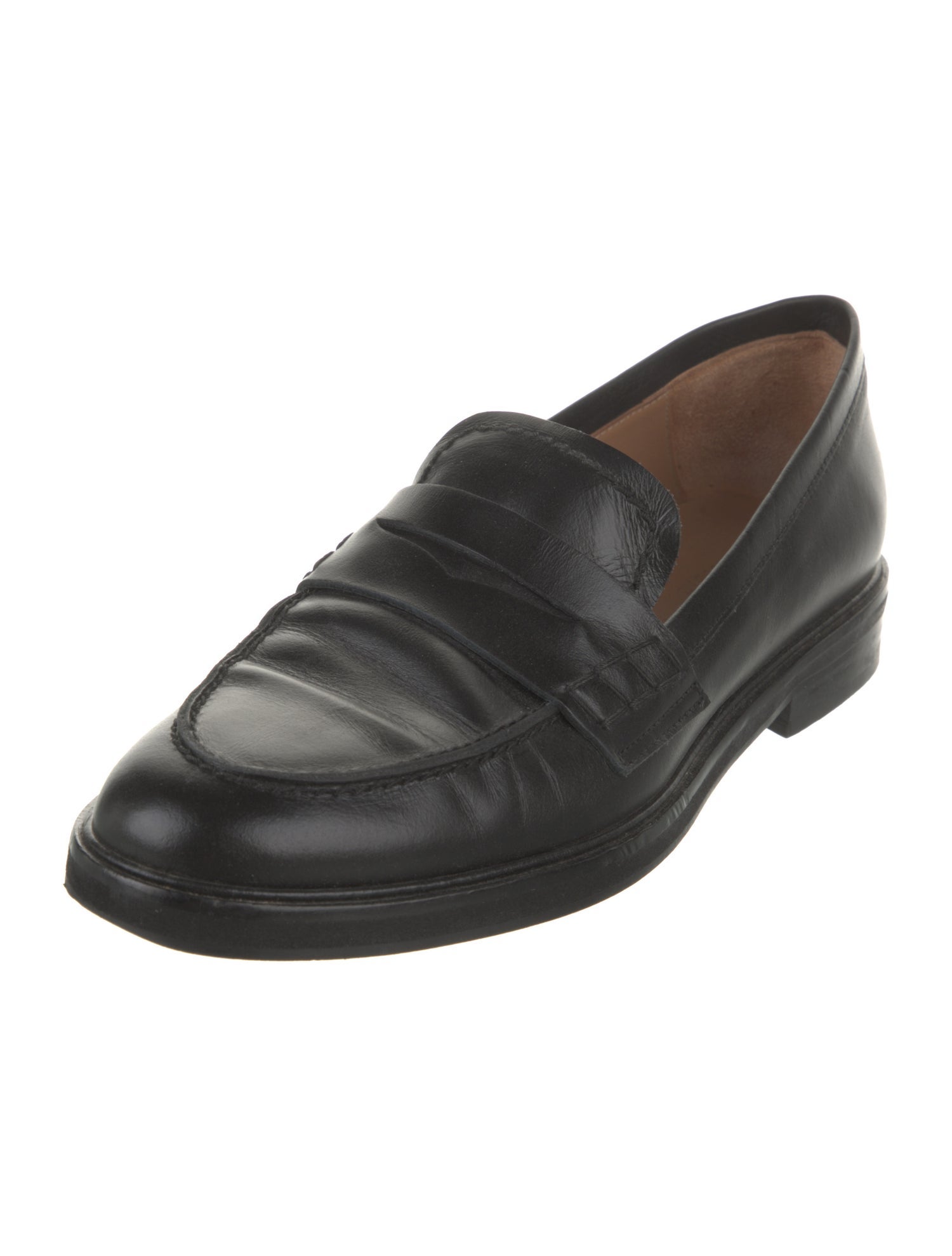 Flattered Leather Loafers