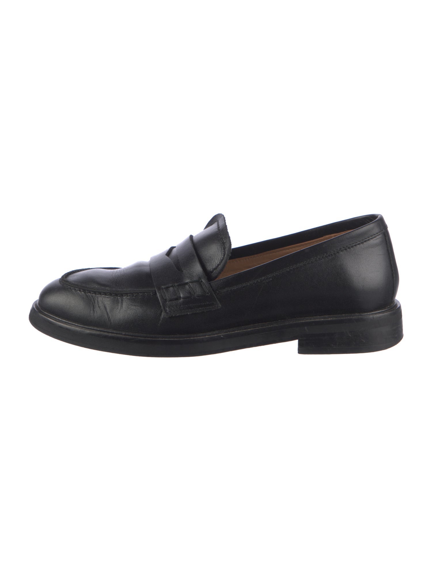 Flattered Leather Loafers