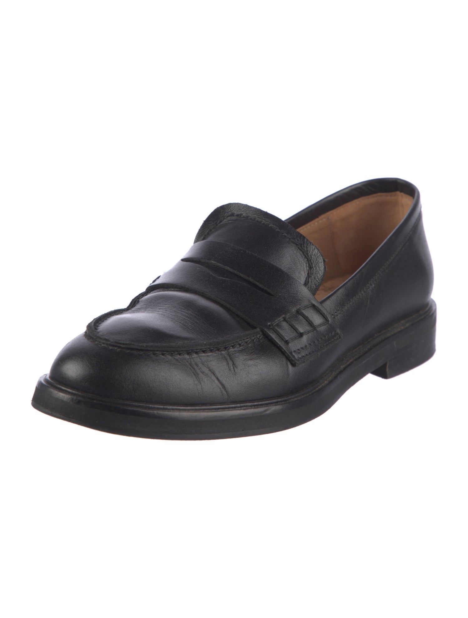 Flattered Leather Loafers