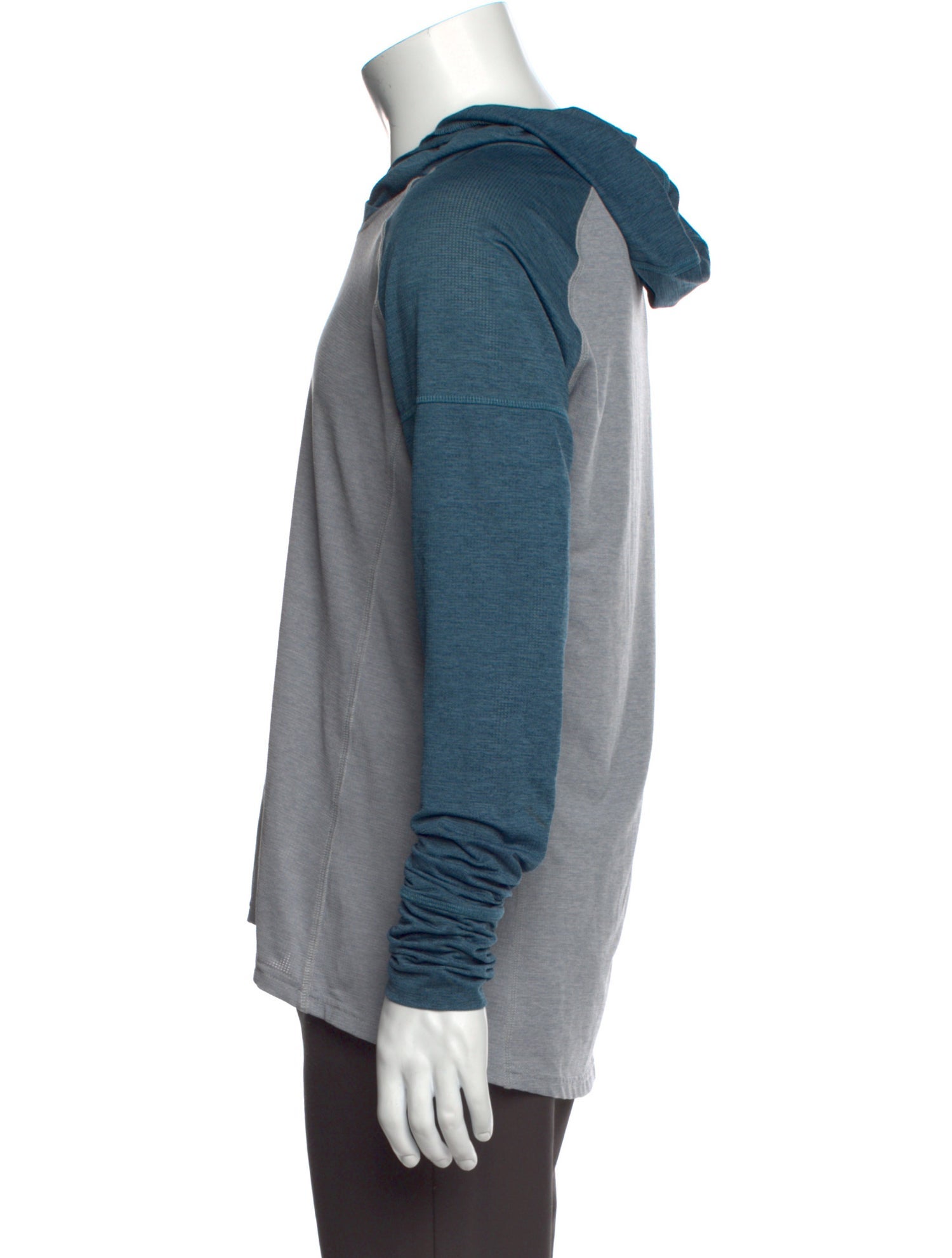 Flylow Colorblock Pattern Mock Neck Hoodie