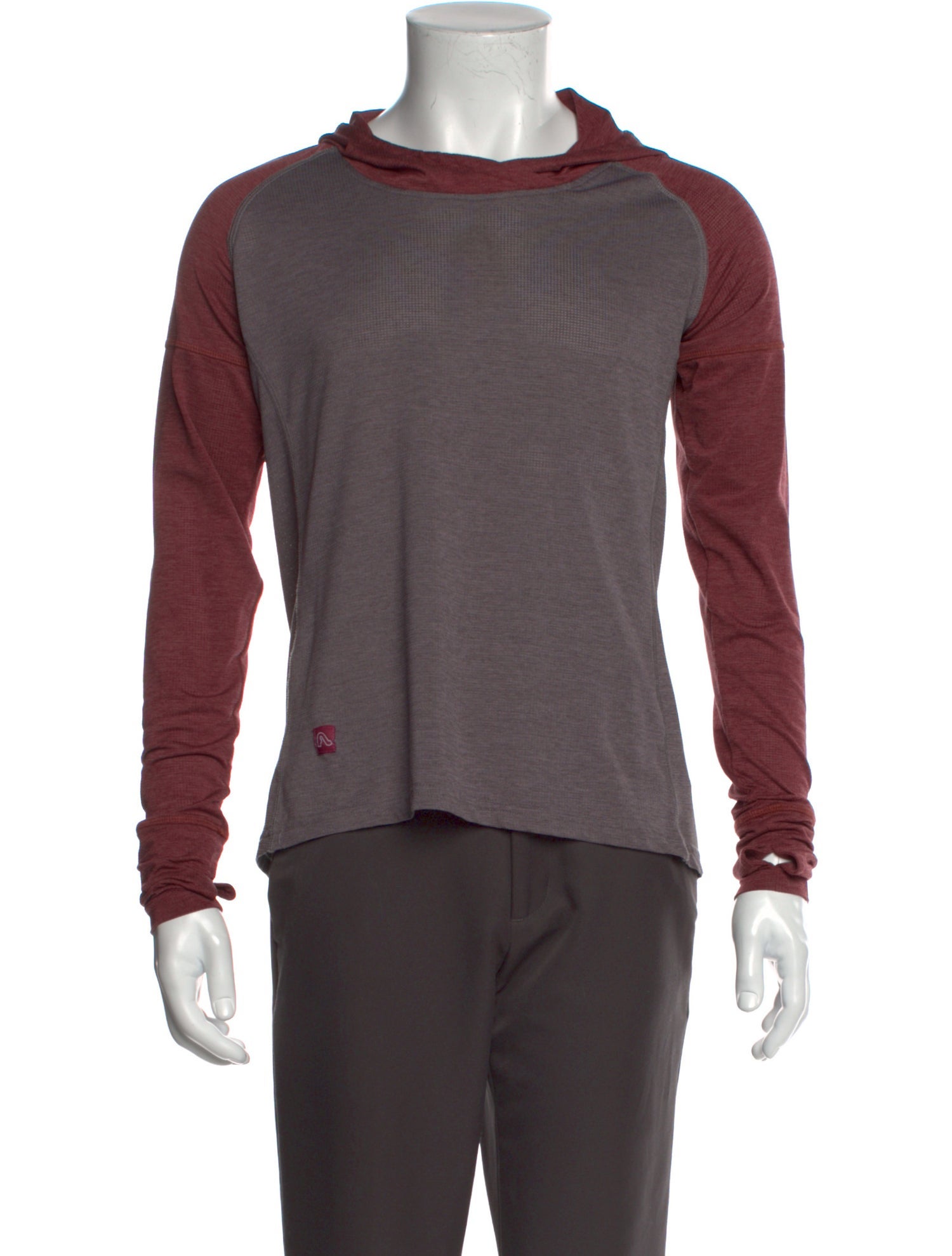 Flylow Colorblock Pattern Crew Neck Sweatshirt