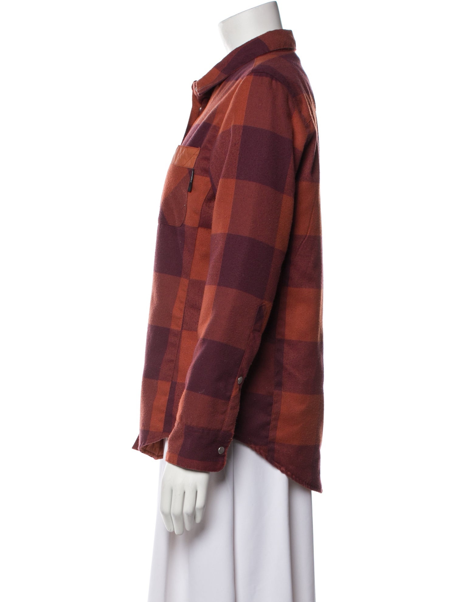 Flylow Plaid Print Jacket