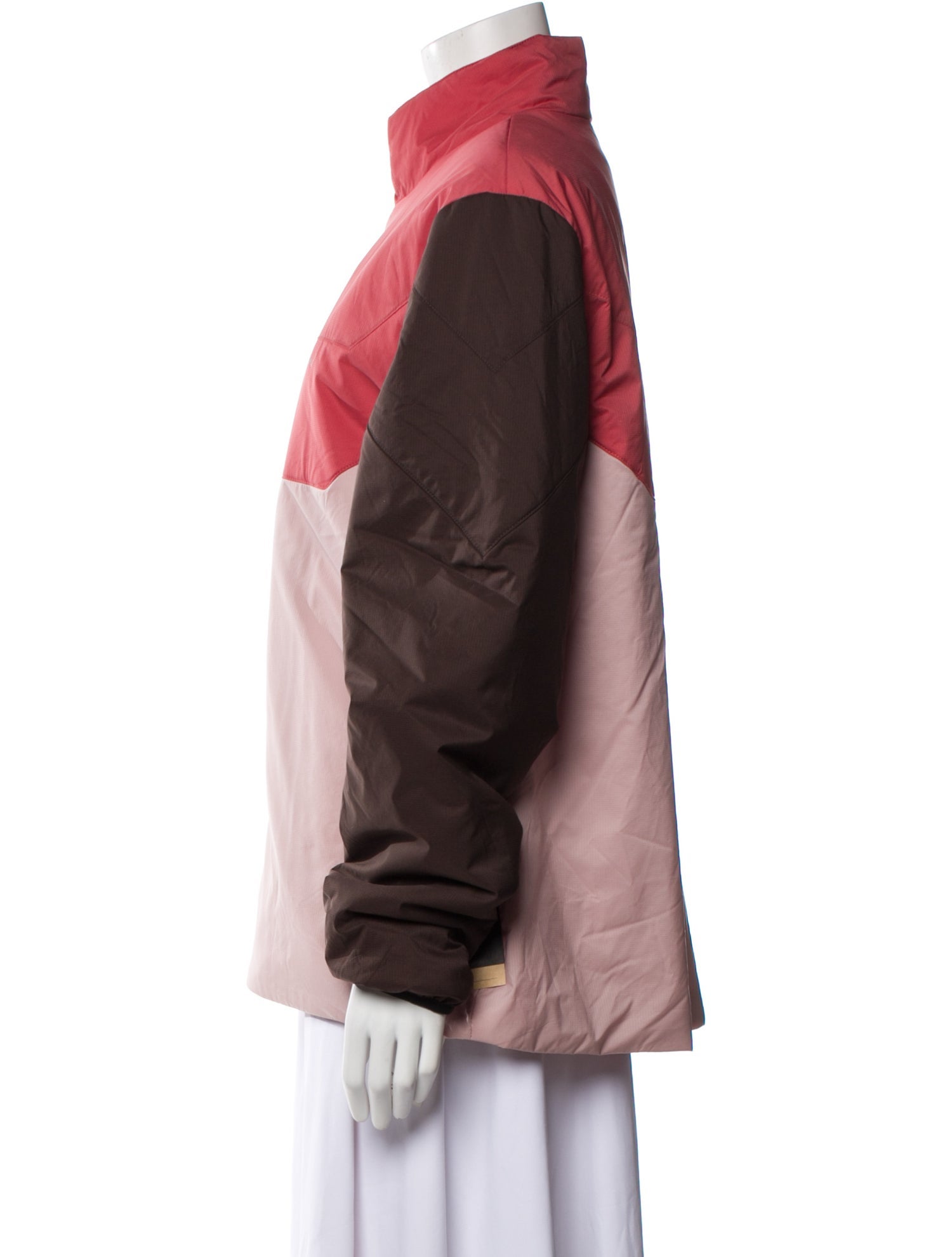 Flylow Colorblock Pattern Bomber Jacket w/ Tags