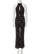 Flynn Skye Floral Print Mock Neck Jumpsuit