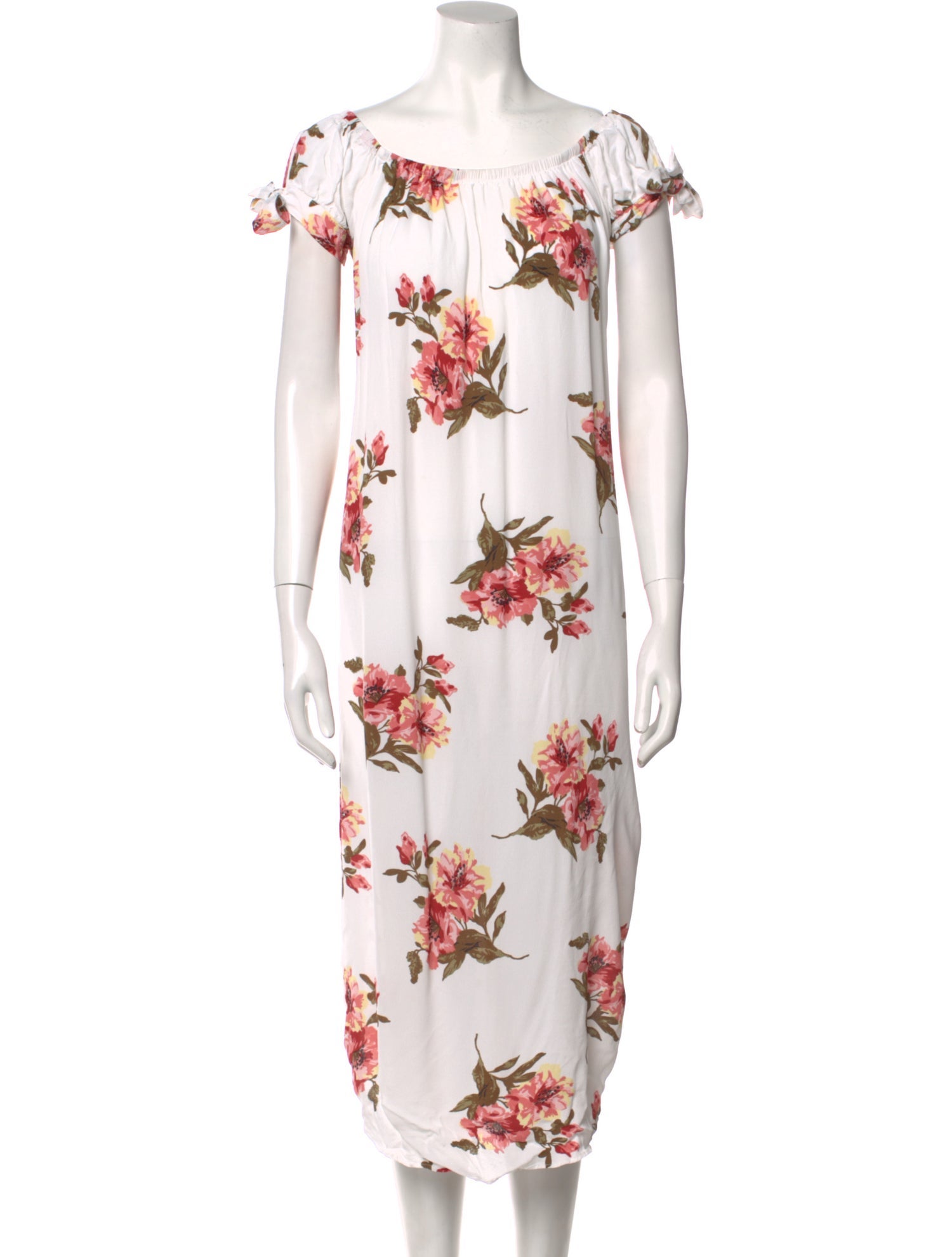 Flynn Skye Floral Print Knee-Length Dress