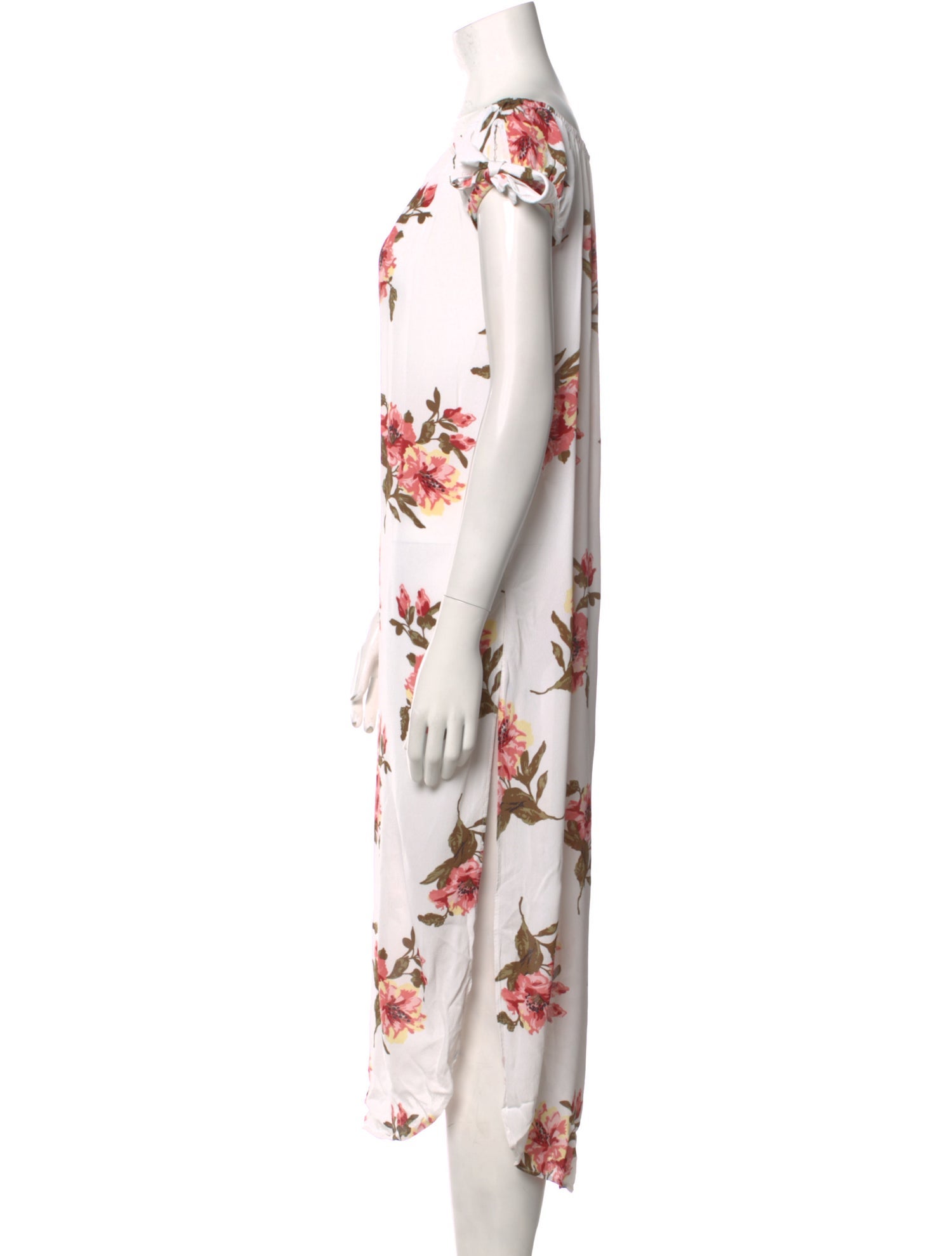 Flynn Skye Floral Print Knee-Length Dress