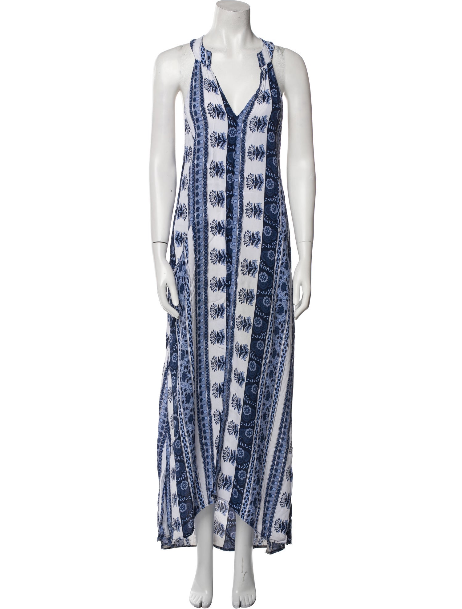 Flynn Skye Tie-Dye Print Long Dress