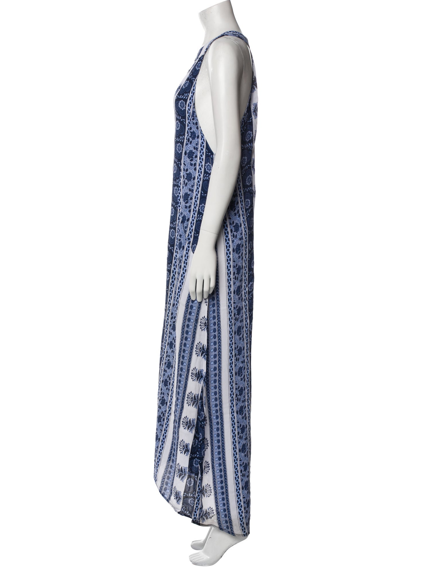 Flynn Skye Tie-Dye Print Long Dress