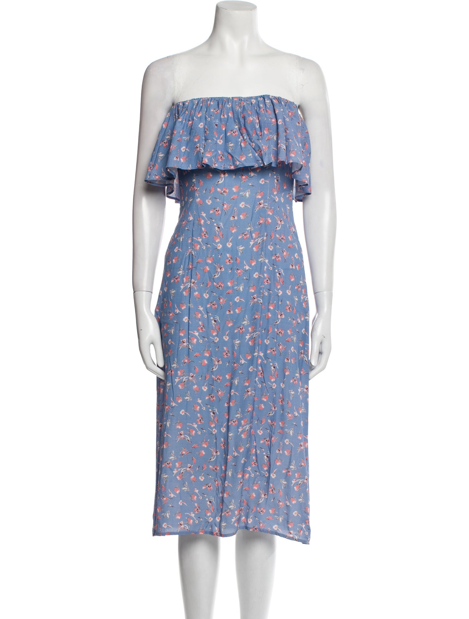 Flynn Skye Floral Print Knee-Length Dress