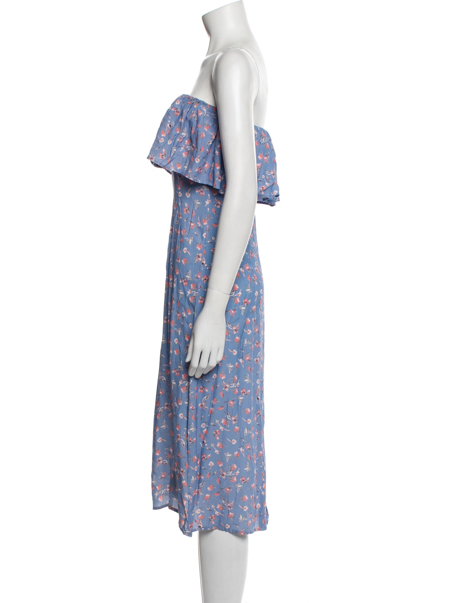 Flynn Skye Floral Print Knee-Length Dress