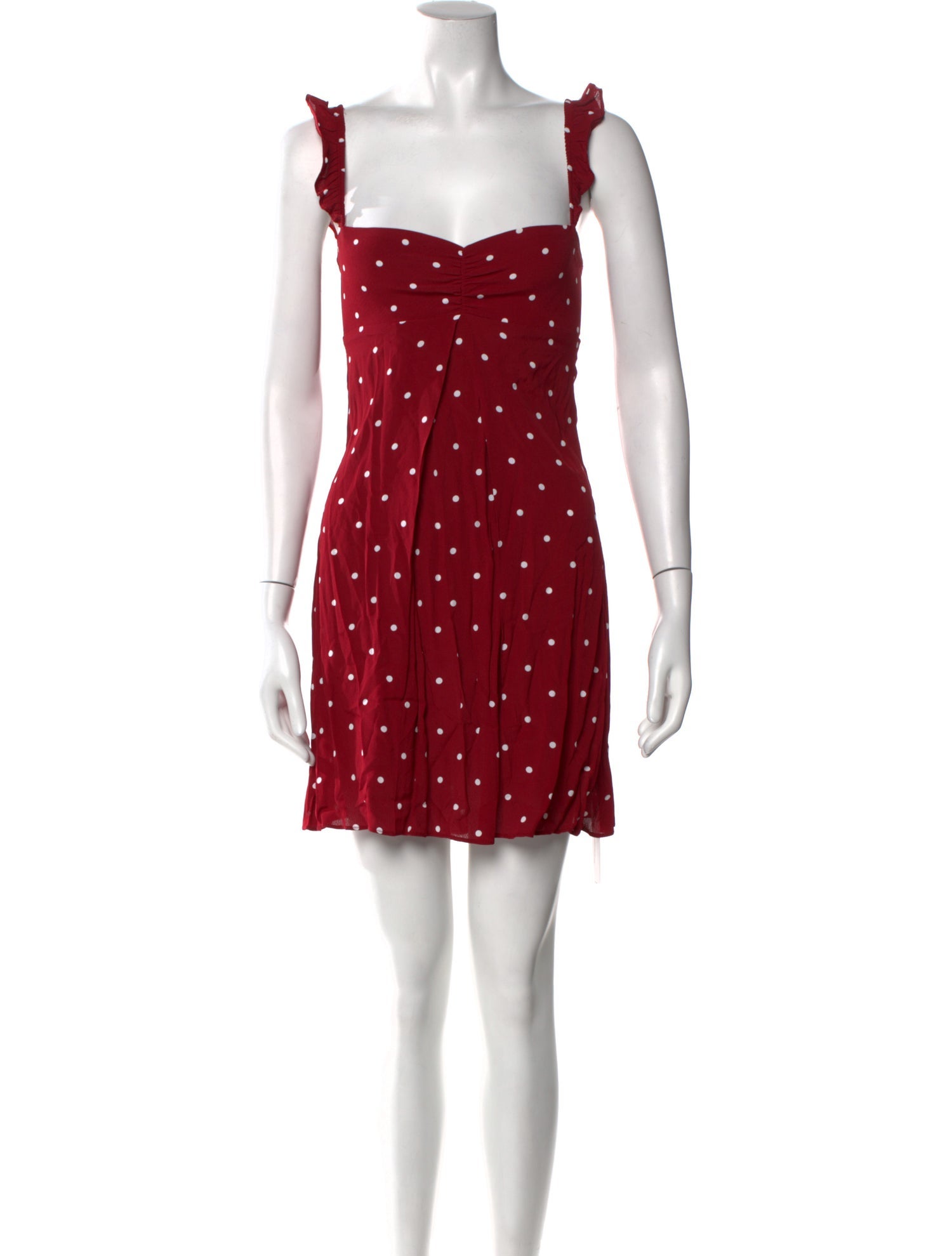 Flynn Skye Polka Dot Print Mini Dress