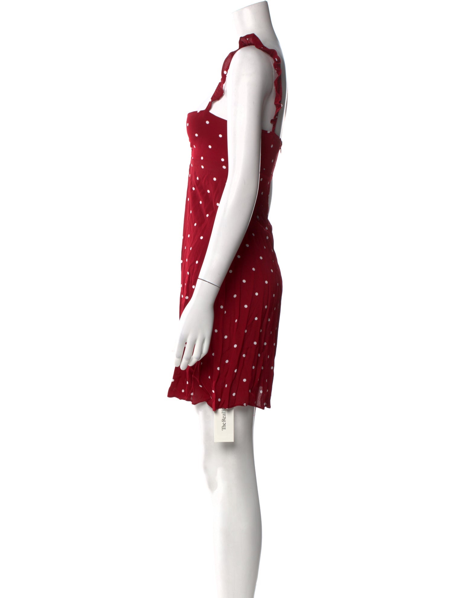 Flynn Skye Polka Dot Print Mini Dress