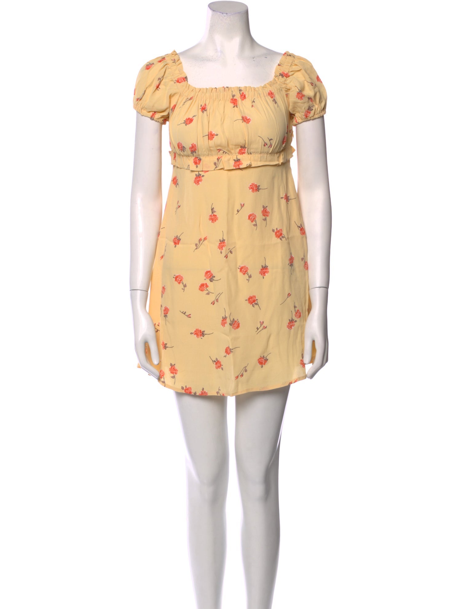 Flynn Skye Floral Print Mini Dress