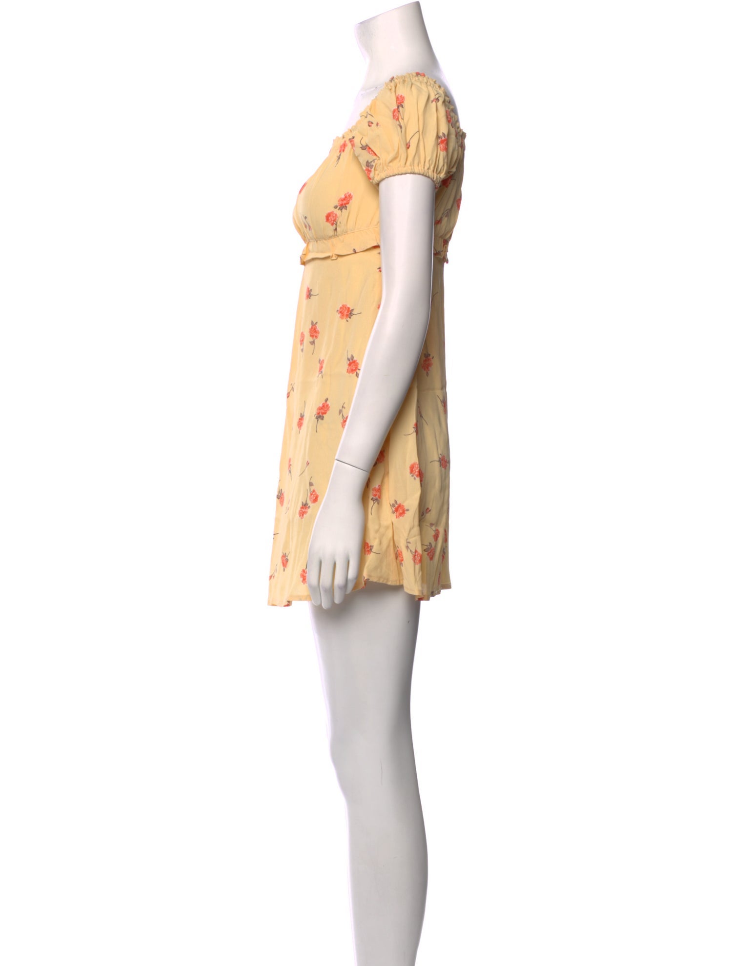 Flynn Skye Floral Print Mini Dress