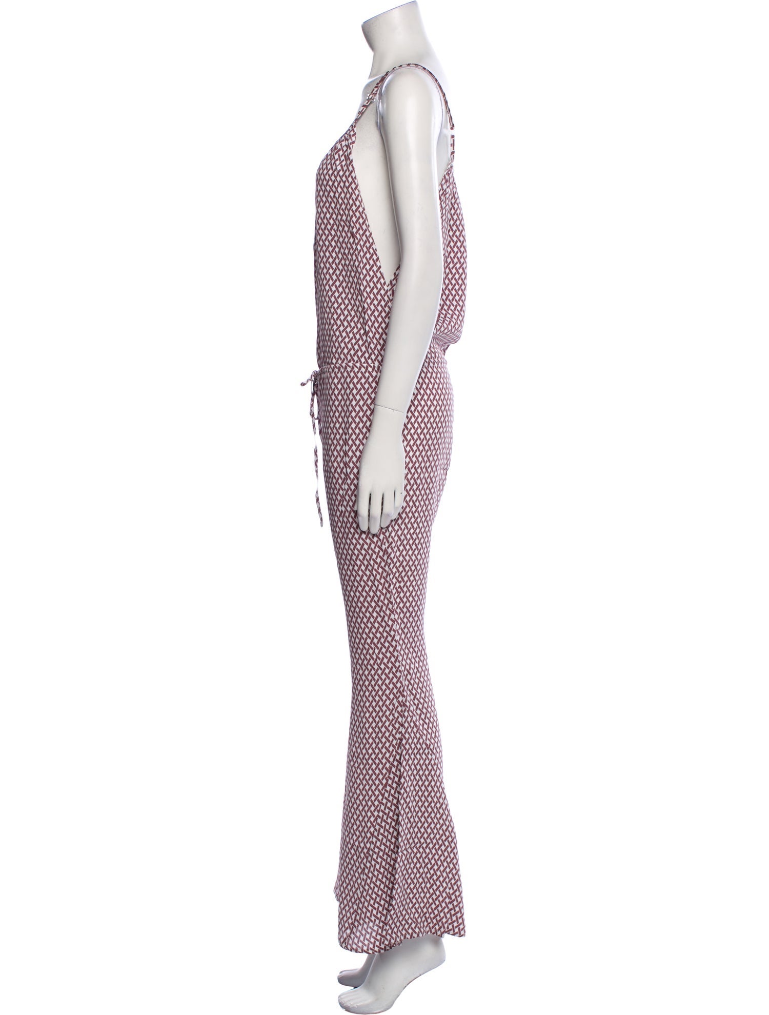 Flynn Skye Printed Scoop Neck Jumpsuit