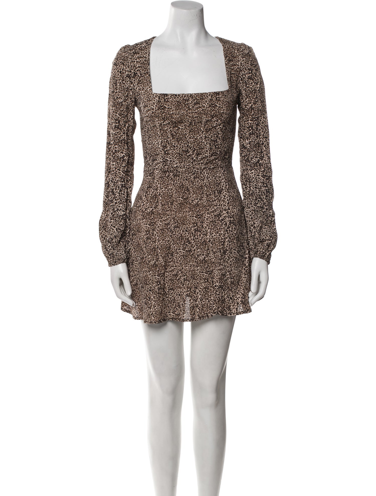 Flynn Skye Animal Print Mini Dress
