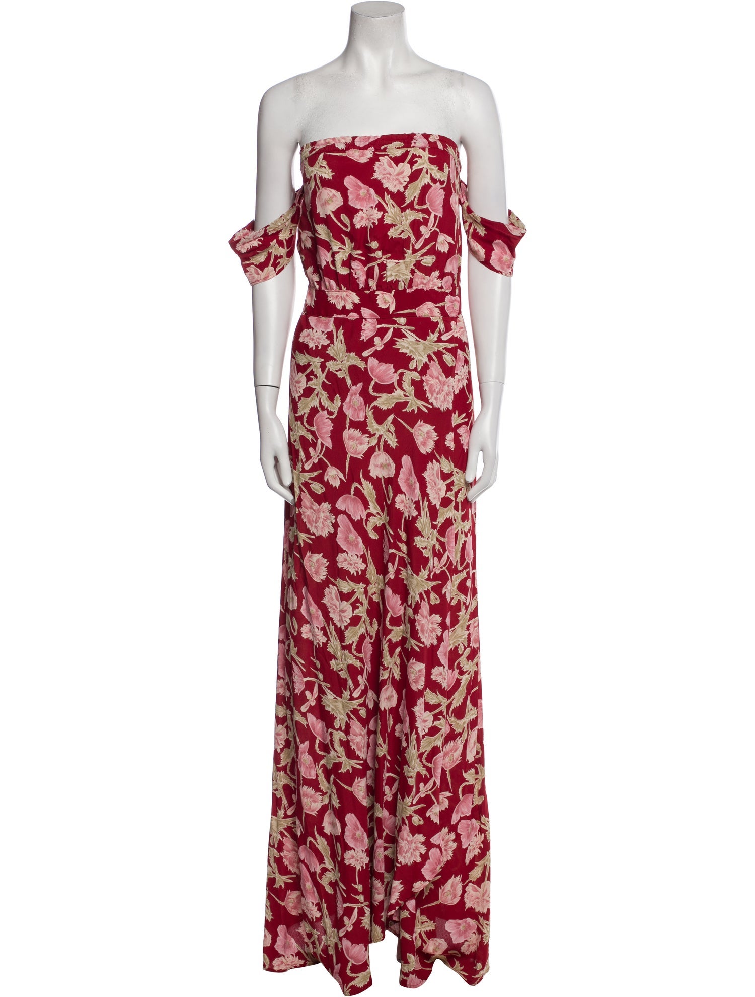 Flynn Skye Floral Print Long Dress