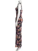 Flynn Skye Floral Print Square Neckline Jumpsuit