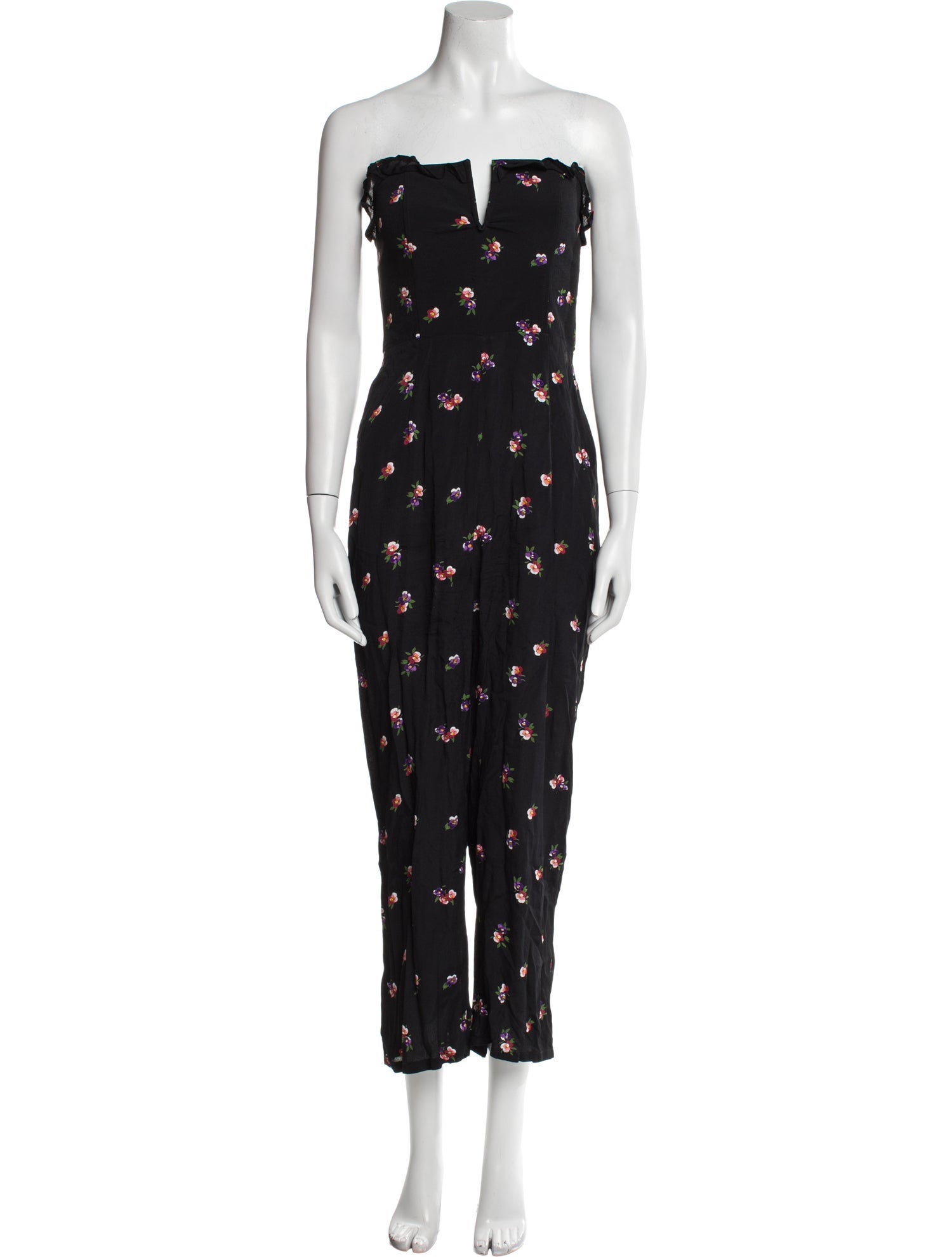 Flynn Skye Printed Strapless Jumpsuit