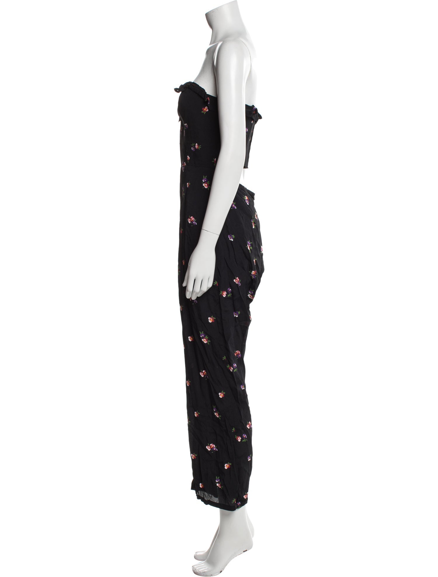 Flynn Skye Printed Strapless Jumpsuit