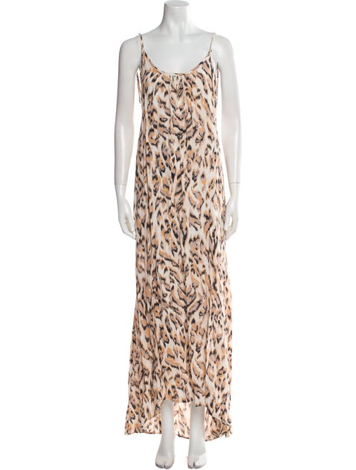 Flynn Skye Animal Print Long Dress