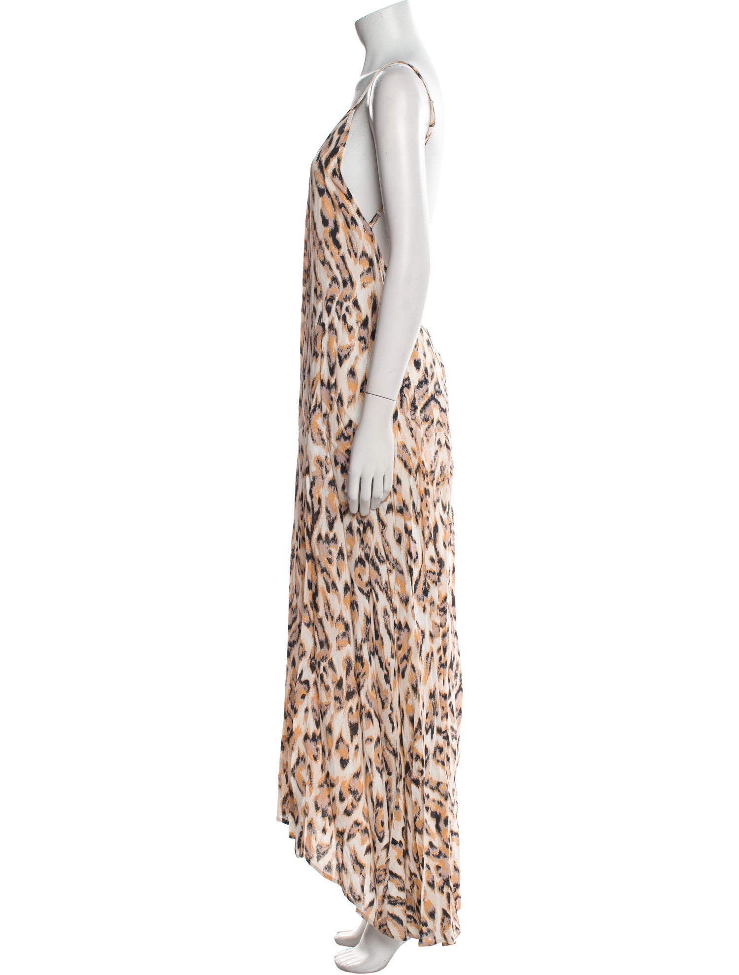 Flynn Skye Animal Print Long Dress