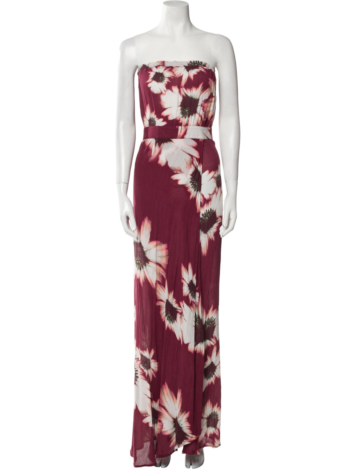 Flynn Skye Floral Print Long Dress