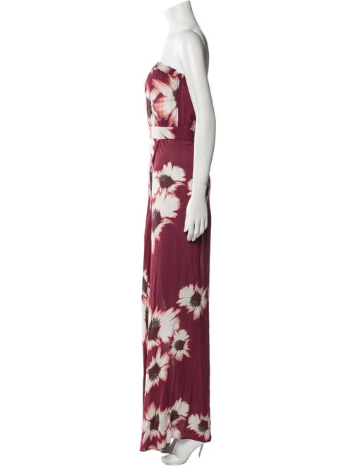 Flynn Skye Floral Print Long Dress