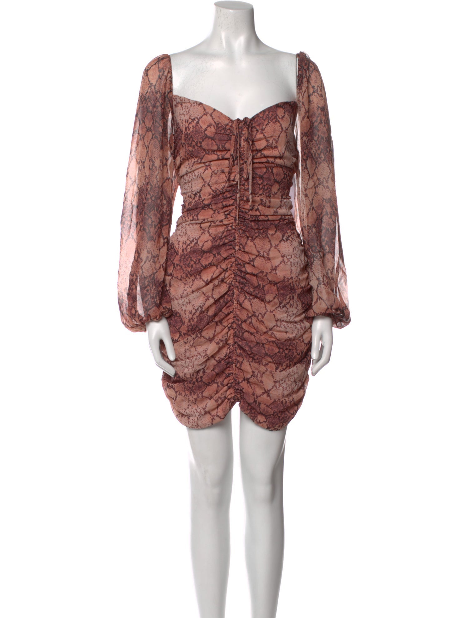 Flynn Skye Animal Print Mini Dress