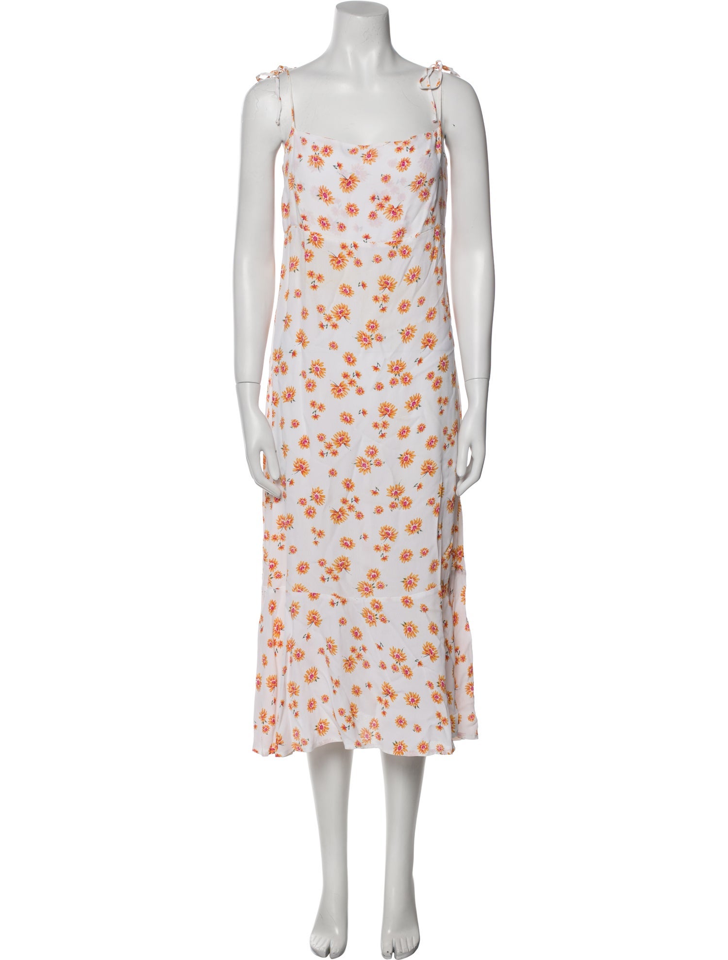 Flynn Skye Floral Print Long Dress