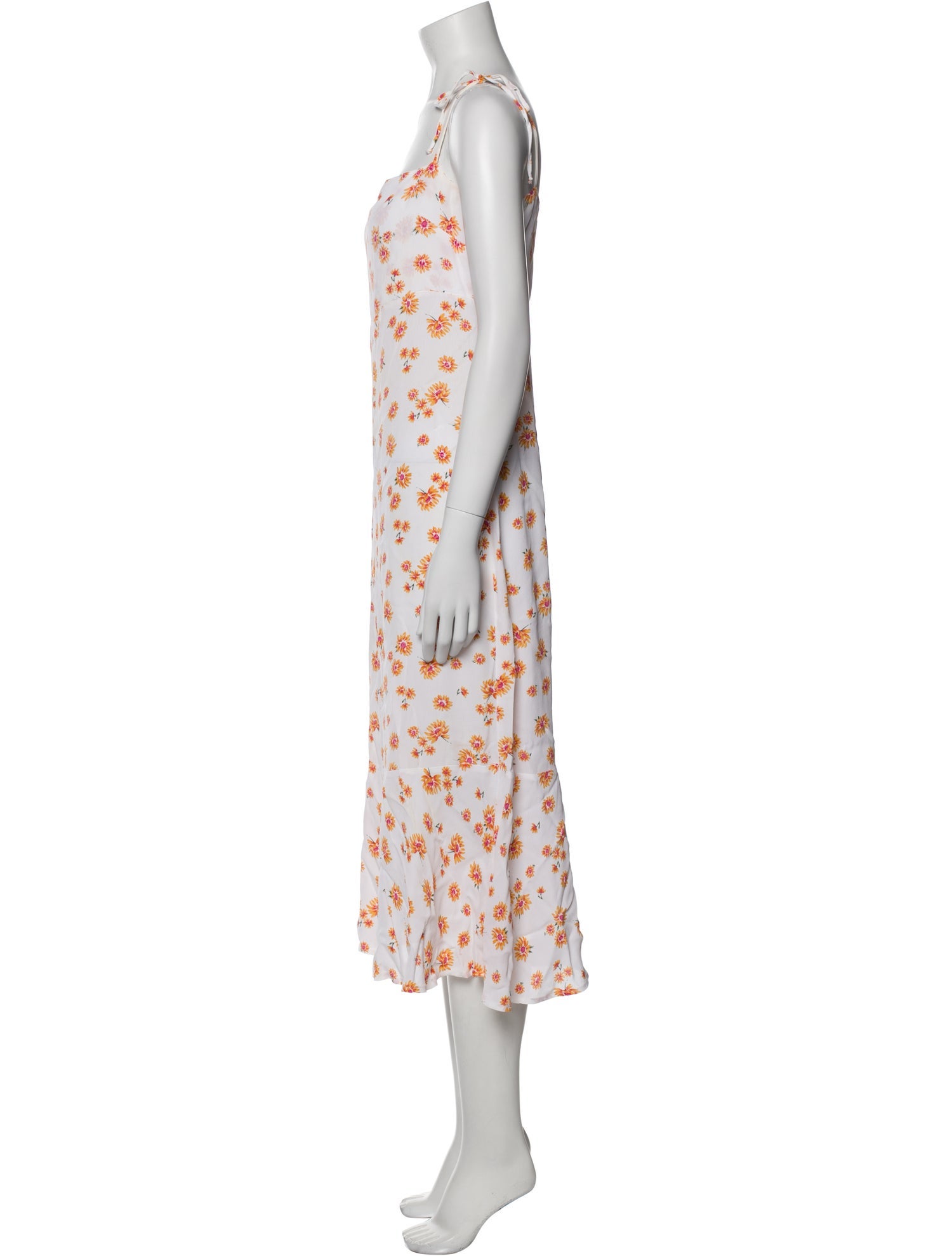 Flynn Skye Floral Print Long Dress