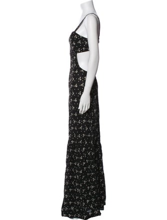 Flynn Skye Printed Long Dress