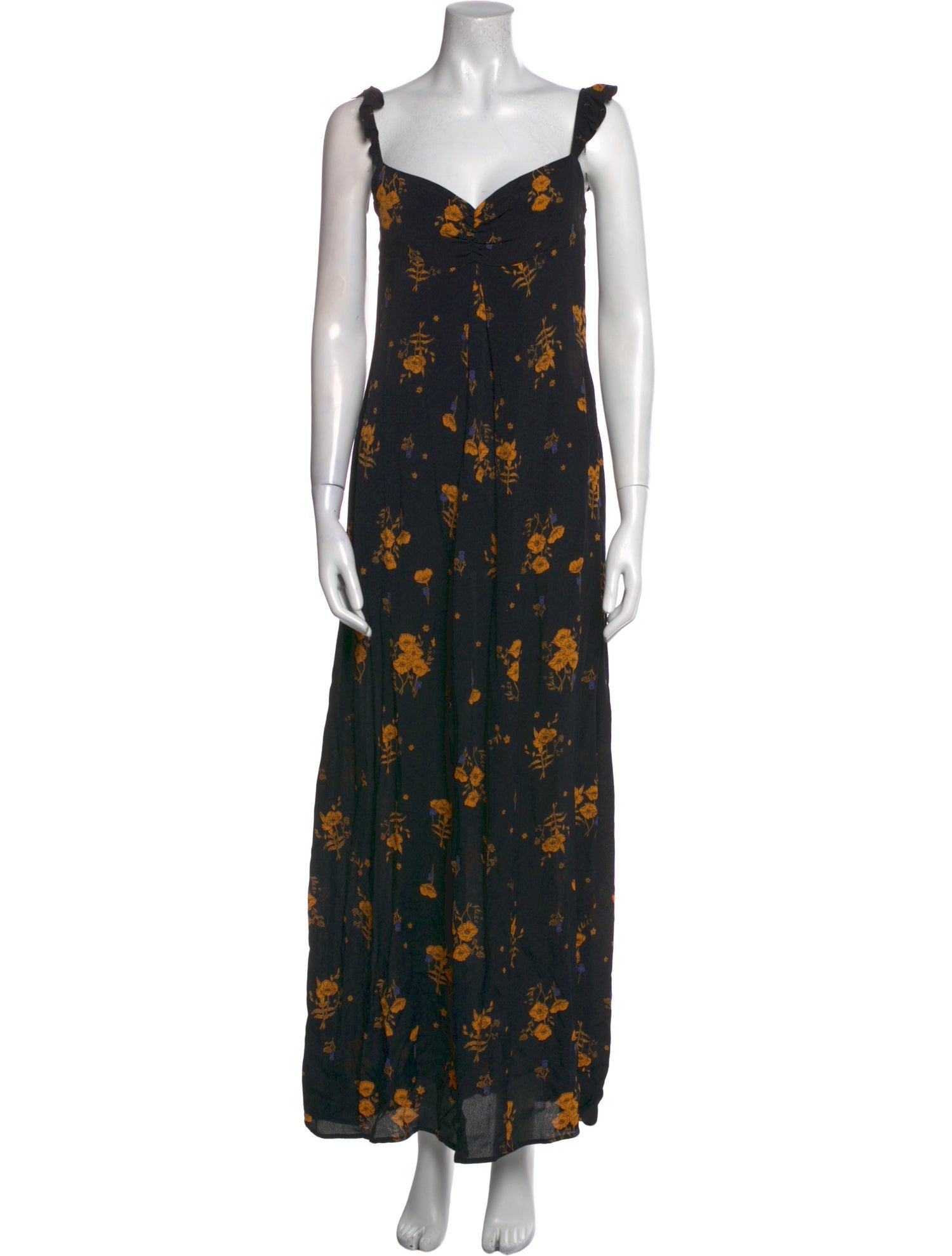 Flynn Skye Floral Print Long Dress