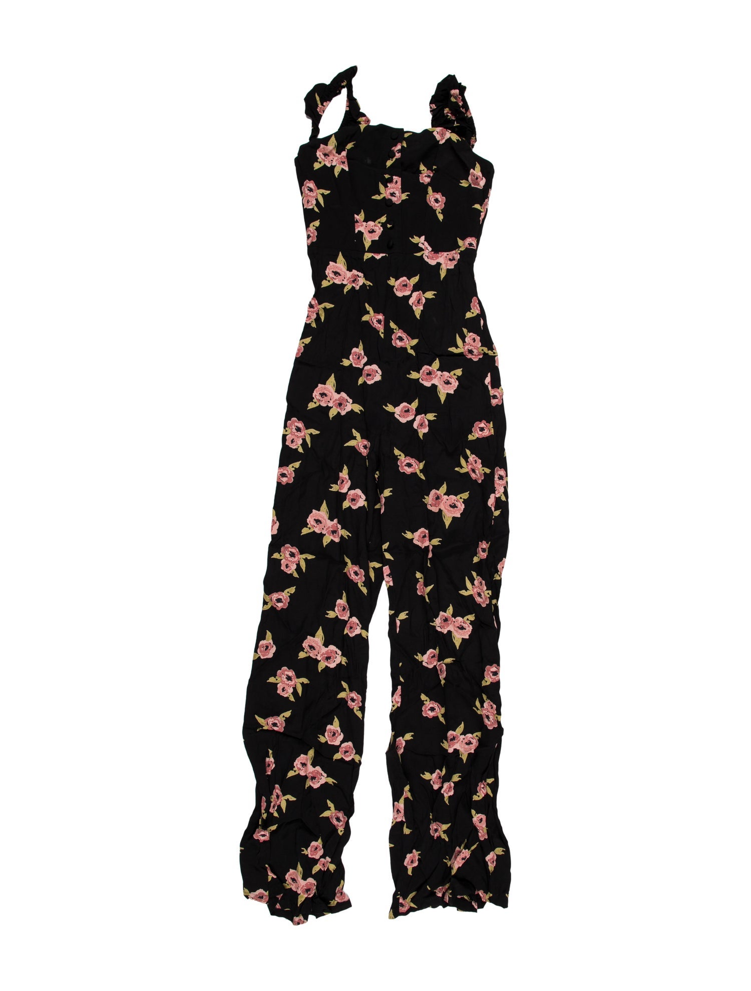 Flynn Skye Printed Square Neckline Jumpsuit