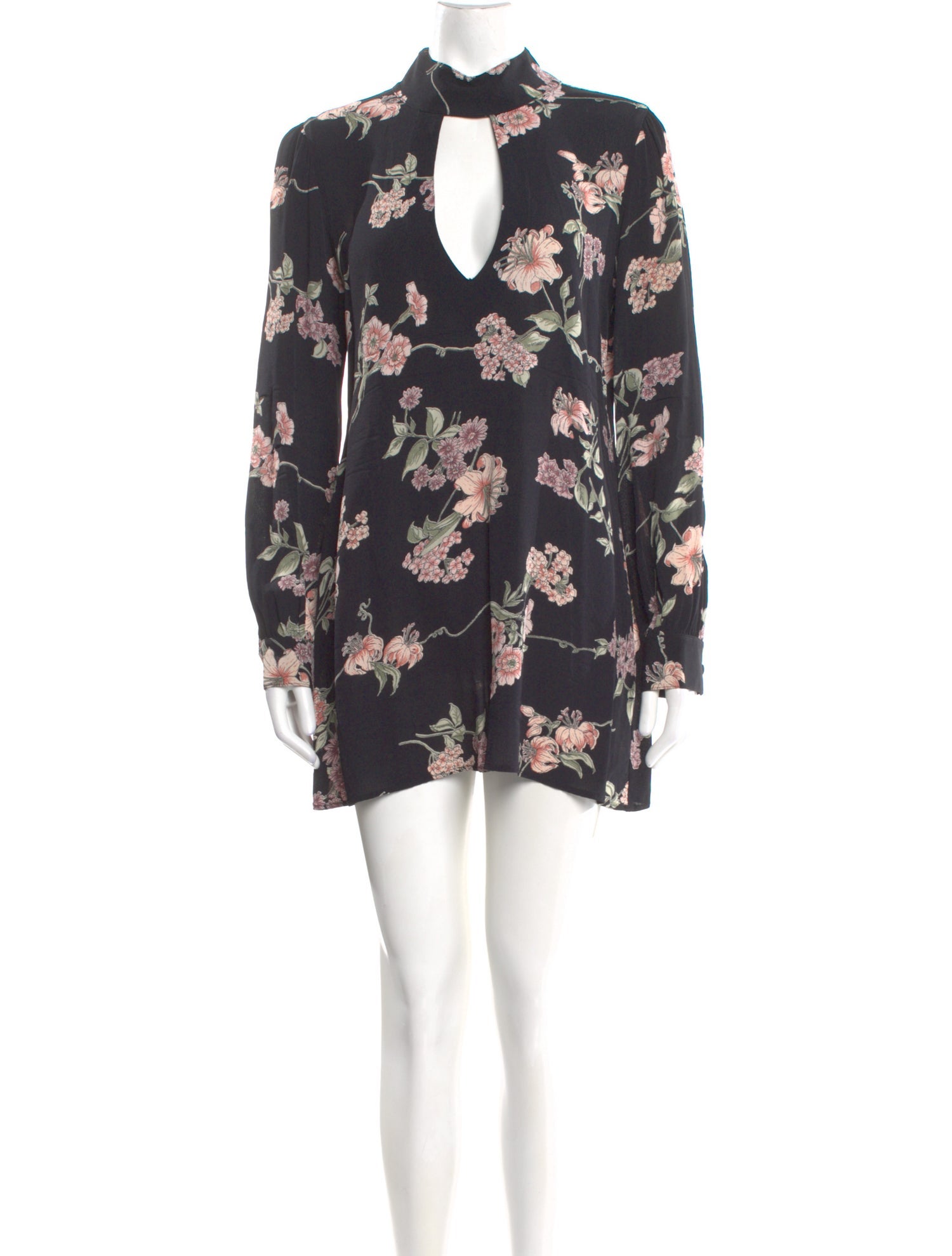 Flynn Skye Floral Print Mini Dress