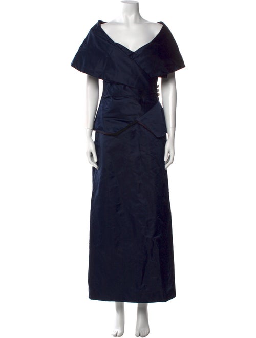 Fabian Molina Silk Long Dress