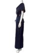 Fabian Molina Silk Long Dress