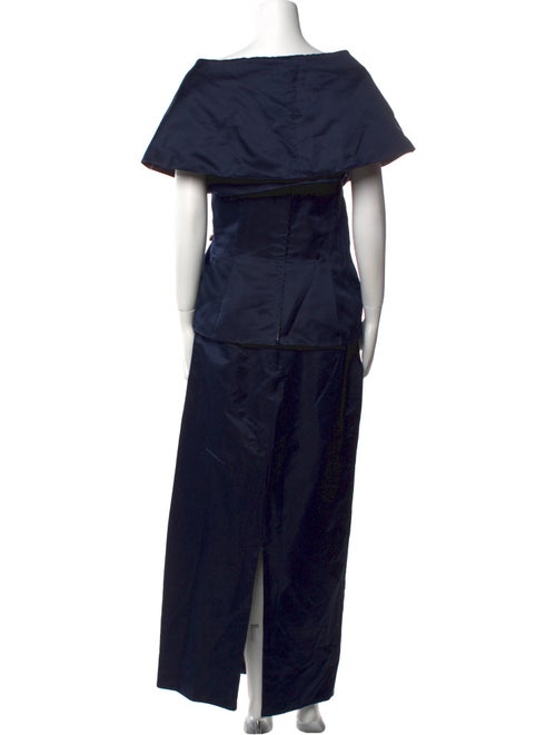 Fabian Molina Silk Long Dress