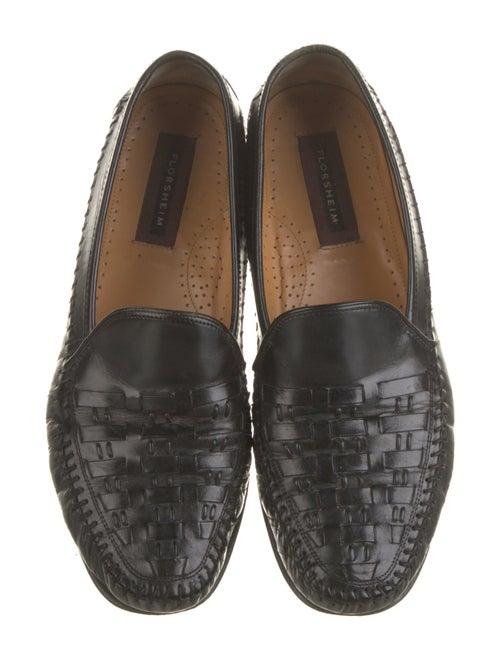 Florsheim Leather Braided Accents Dress Loafers