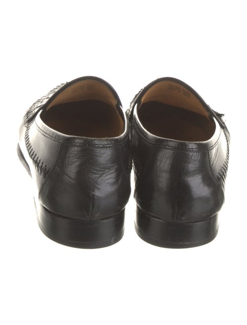 Florsheim Leather Braided Accents Dress Loafers