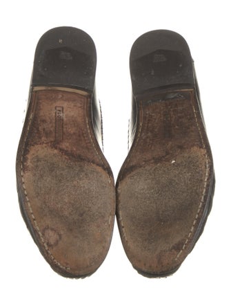 Florsheim Leather Braided Accents Dress Loafers