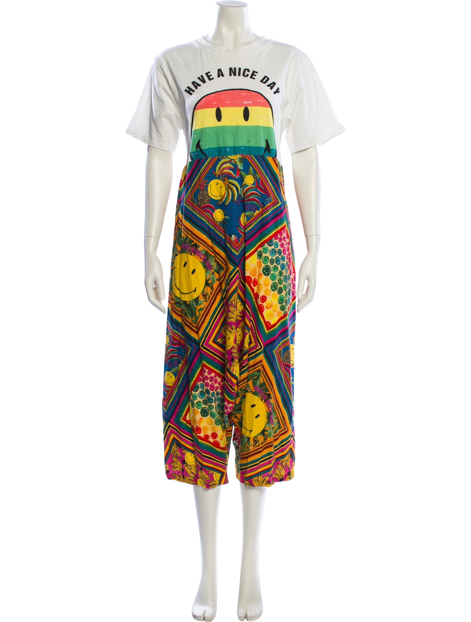 Farm Rio x Smiley Printed Long Dress