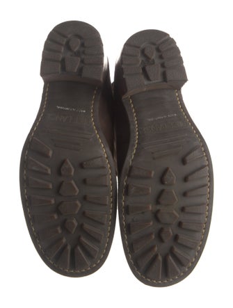 Free Lance Suede Moto Boots