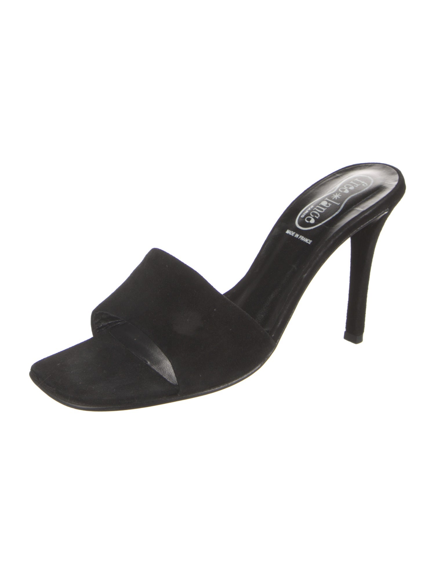 Free Lance Suede Slides