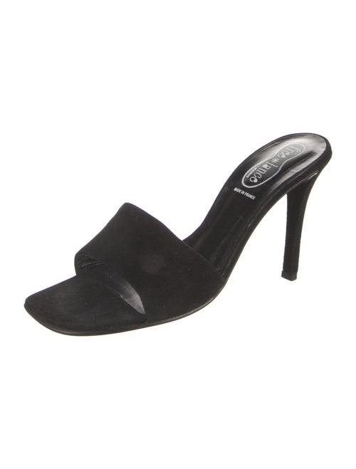 Free Lance Suede Slides