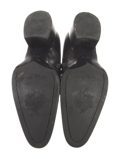 Free Lance Leather Combat Boots